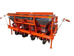 Fertilizer and seed sowing machines